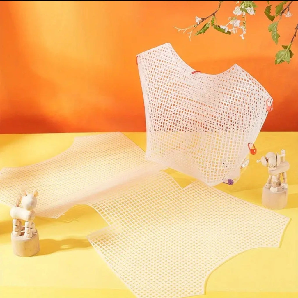 Bag Shape Plastic Mesh Canvas