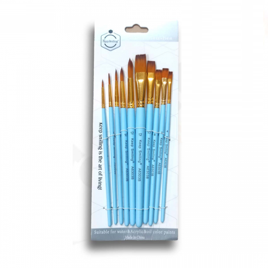 Keep Smiling Brush Set 10 Pcs