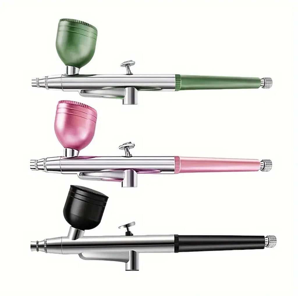 Portable Beauty Inkjet Single-Action Airbrush 0.3mm Nozzle Spray Gun Model Cake Nail Car Paint Pen