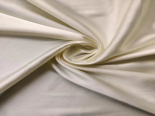 Lemon Yellow Plain Japanese Satin Fabric