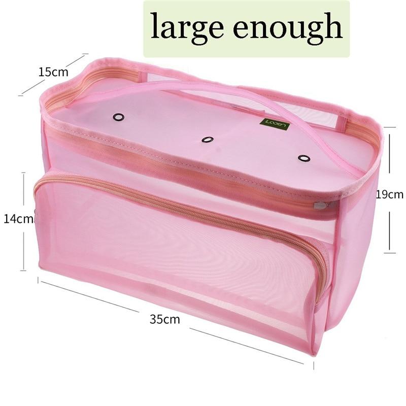 Yarn Storage Mesh Bag for 3 Holes Yarn Thread