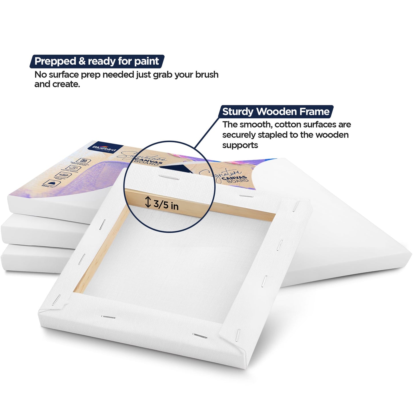 Signature Stretched Canvas (Pack of 14)