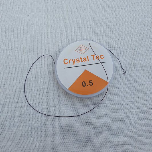 Crystal Tec Bracelet Elastic Cord - Black