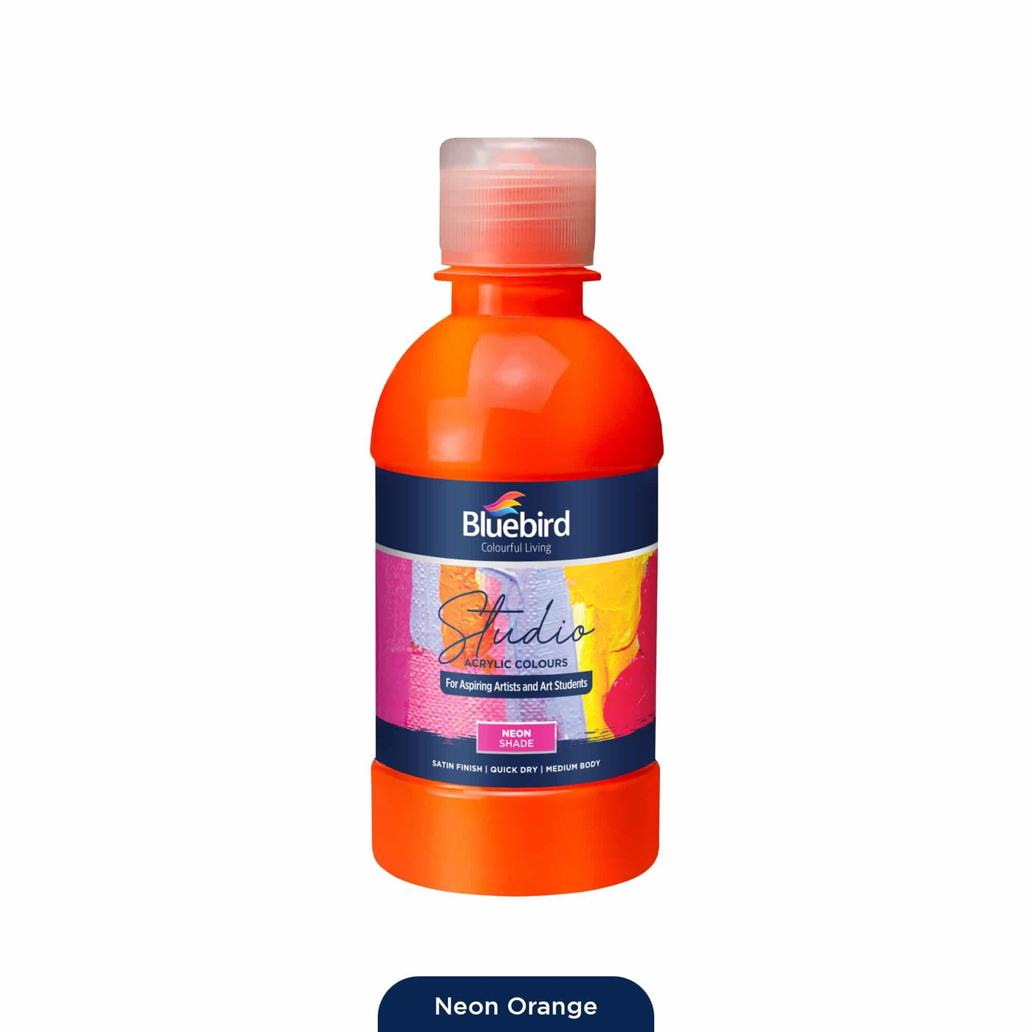 Studio Acrylic Colours – 250 ml – Neon Shades