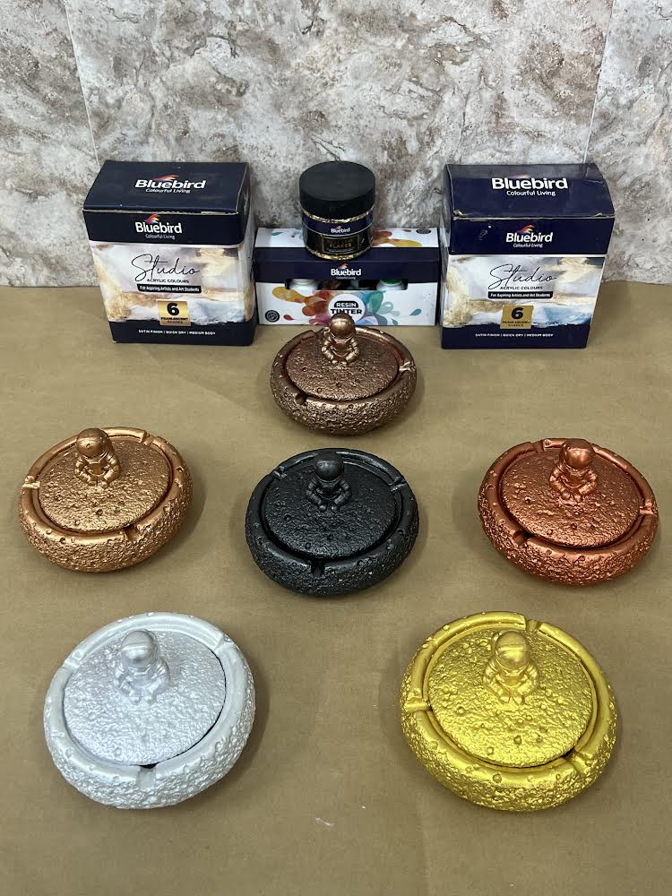 Studio Acrylic Colours - 25 ml - Set of 6 Pearlescent Shades