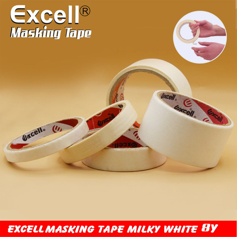 Excell Masking Tape Milky White 8Y 1pc