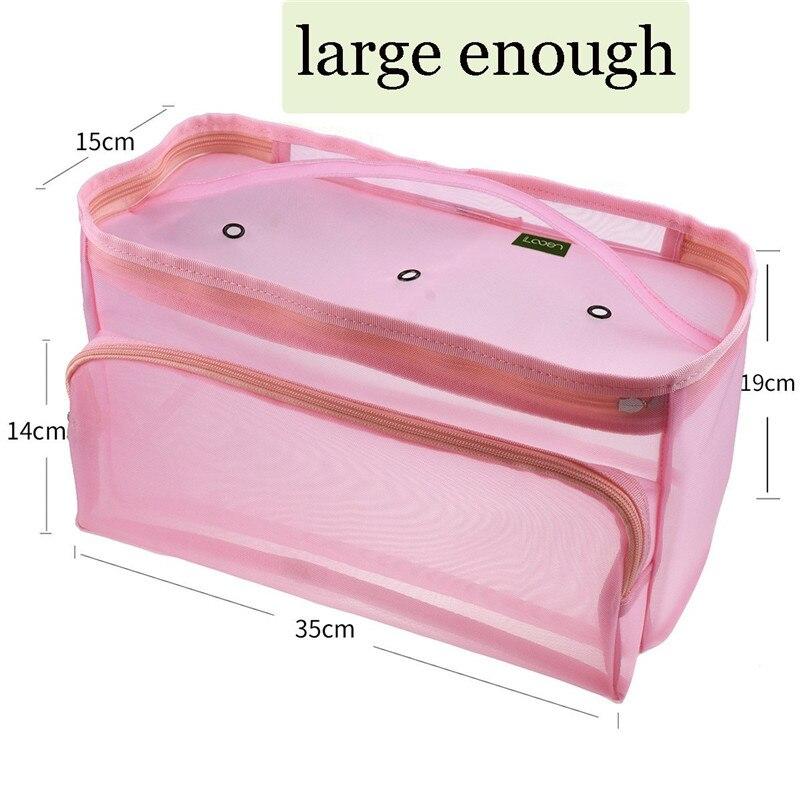 Yarn Storage Mesh Bag for 3 Holes Yarn Thread