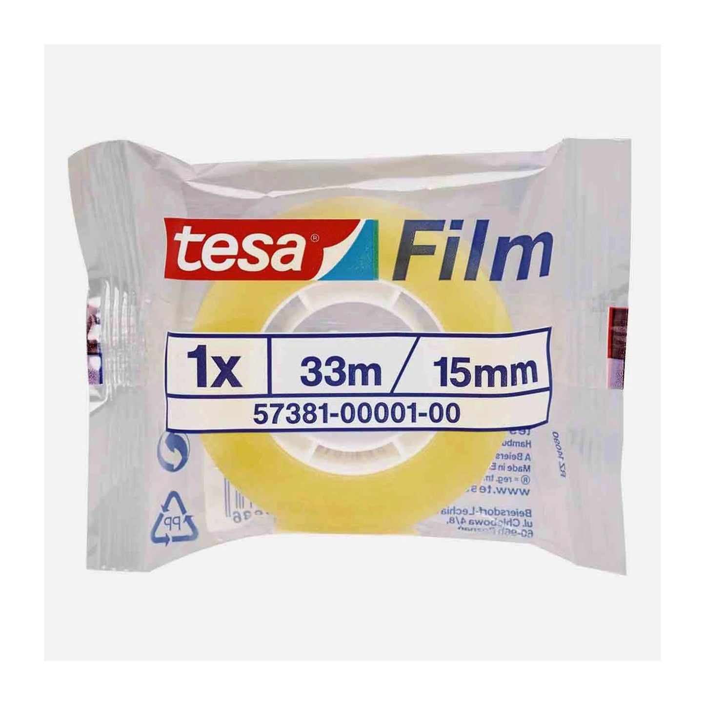 Tesa Film Tape 15mm x 33 Meter Pack Of 10