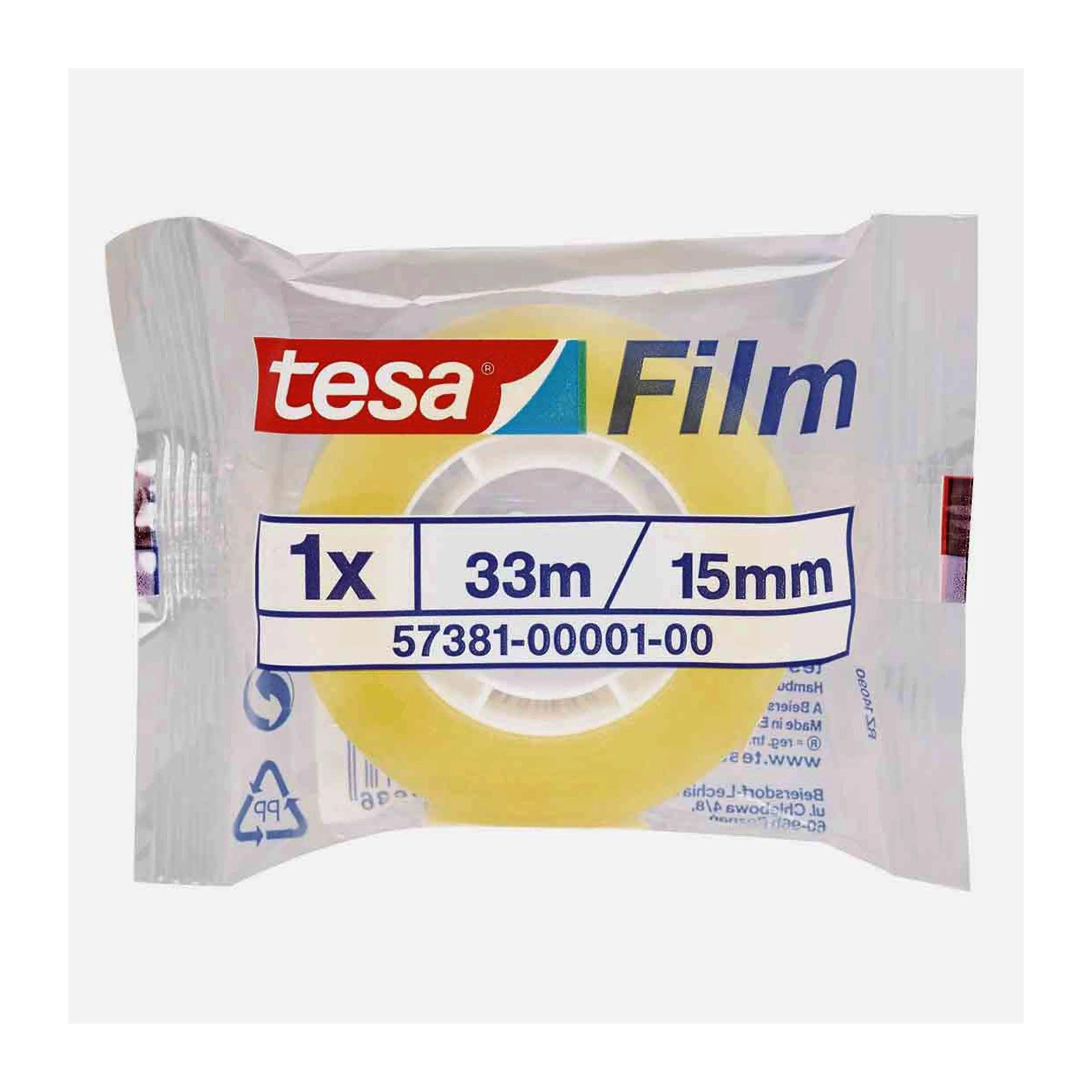 Tesa Film Tape 15mm x 33 Meter Pack Of 10