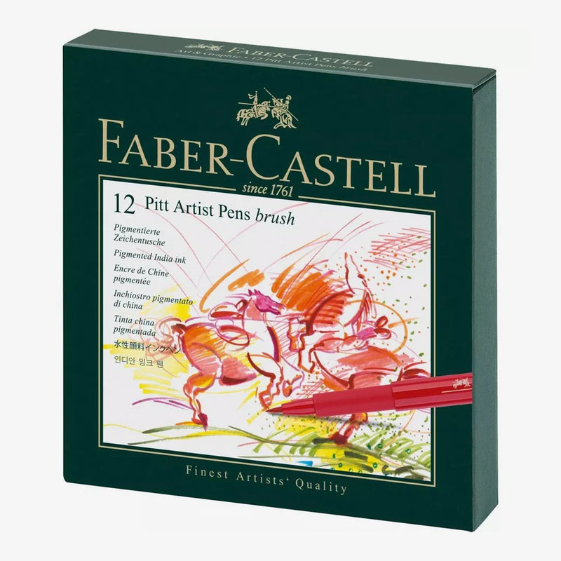 Faber Castell Pitt Artist Brush Pen Studio Tips