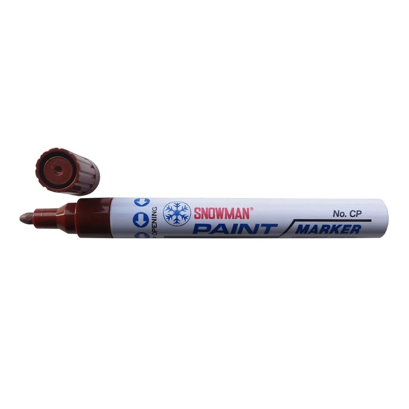Snowman Paint Marker Round Tip 1pc