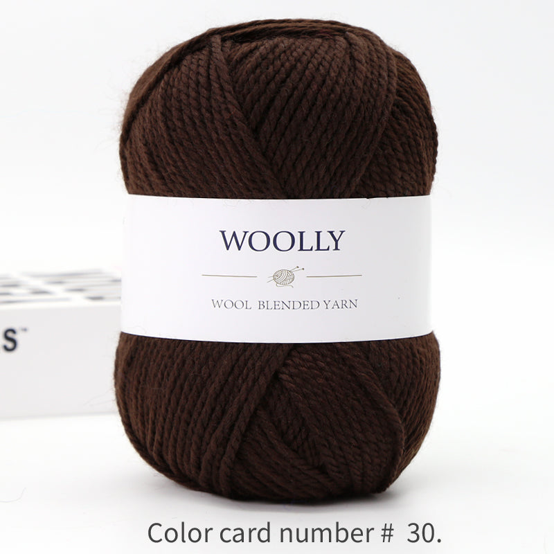 WOOLLY Wool Blended Yarn Ball 100gm