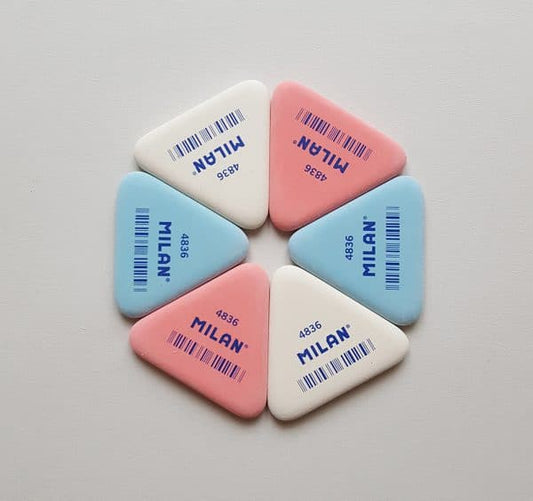 Milan Triangular Eraser 4836 1pc