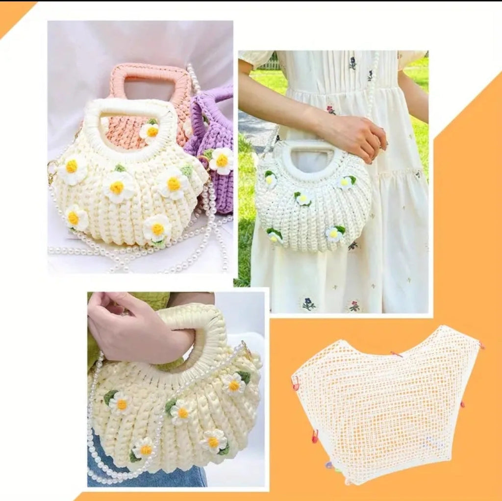 Bag Shape Plastic Mesh Canvas