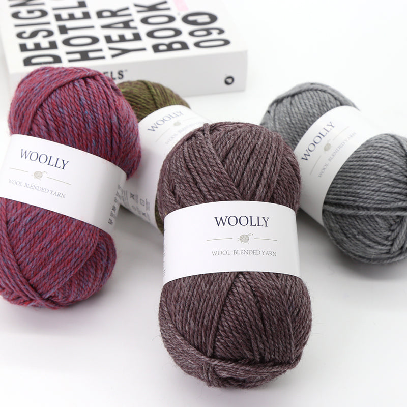 WOOLLY Wool Blended Yarn Ball 100gm