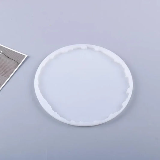 23.5cm/9.25-inch DIY Silicone Coaster Molds Geode Coaster