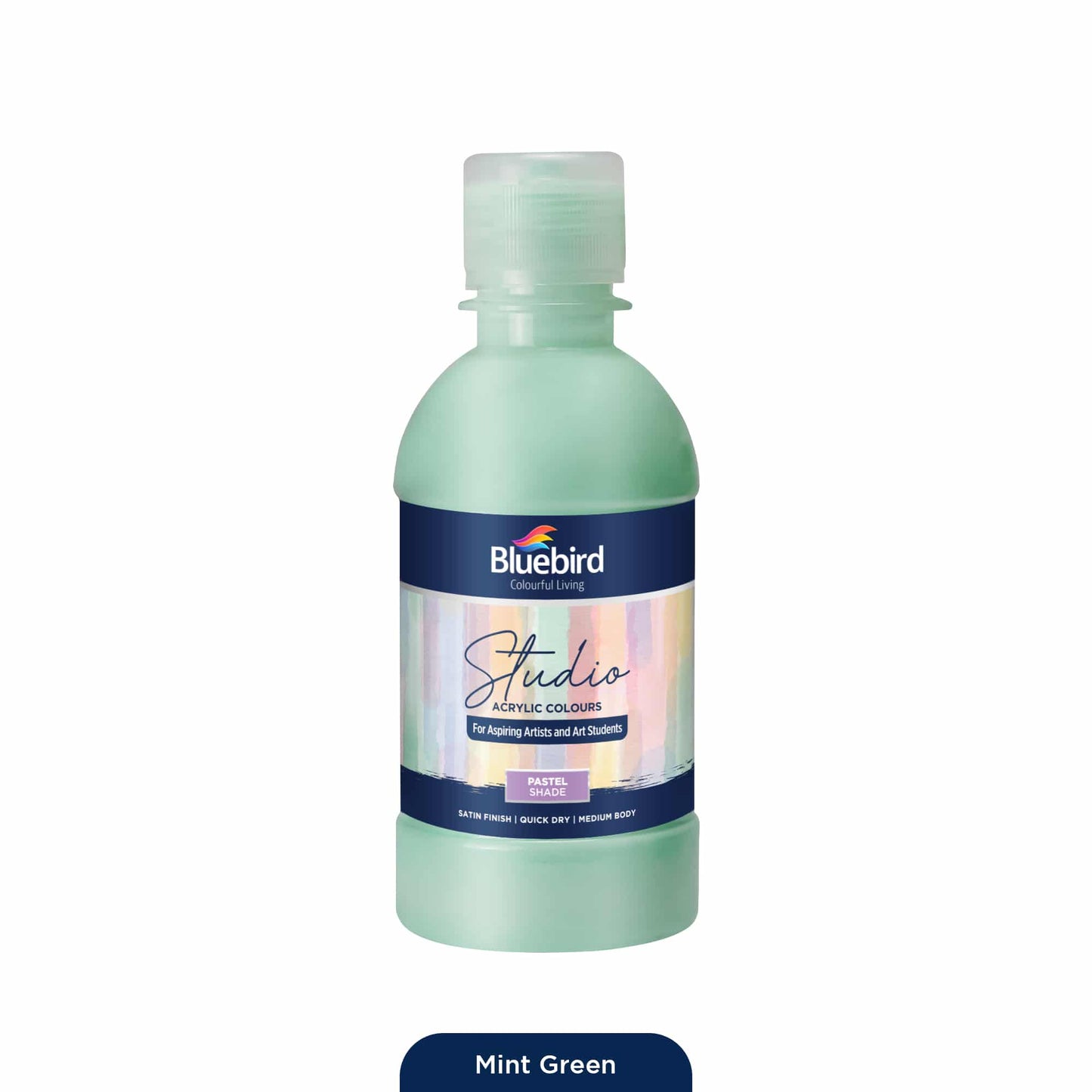 Studio Acrylic Colours – 250 ml – Pastel Shades