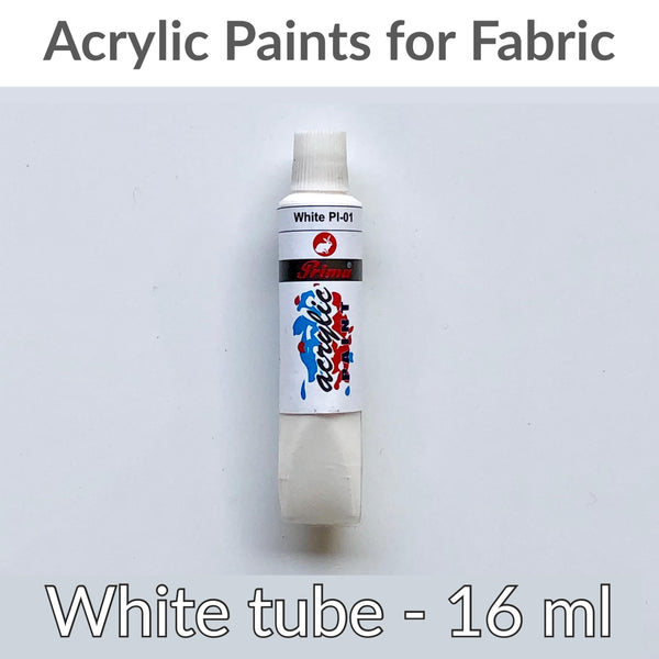 Acrylic Fabric Paint prima 16ml acrylic tube available in different colours for fabric painting