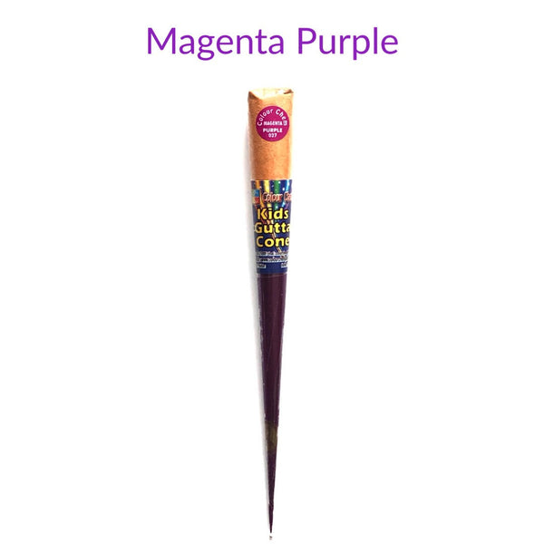 Fabric Gutta Lead Outliner Cone colour chem - 40 ml cone available in different colours for outlining in fabric painting