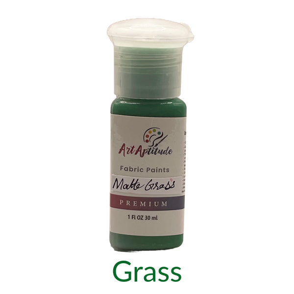 Art Aptitude matte fabric paints  30ml bottle available in different fabric colours