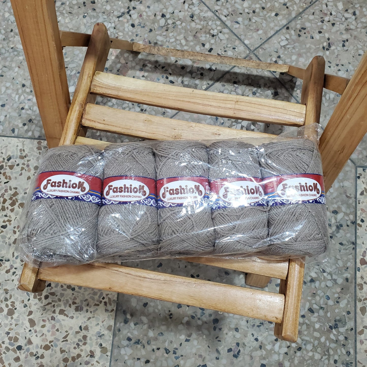 Fashion/parlay chamki yarn 5x balls