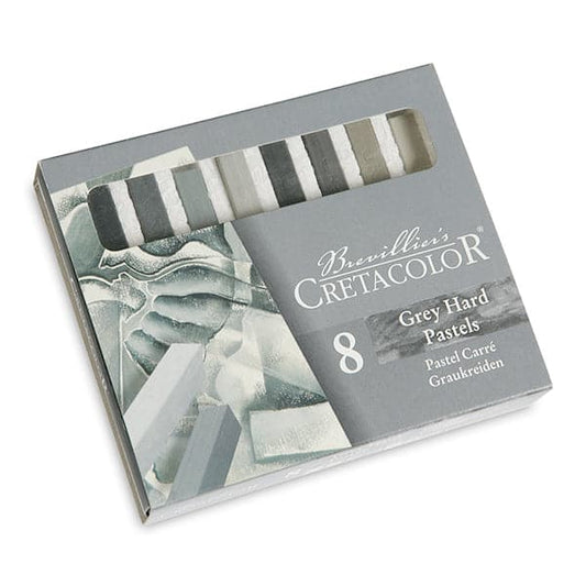 Cretacolor Hard Pastels In Grey Tones Set Of 8 Pcs