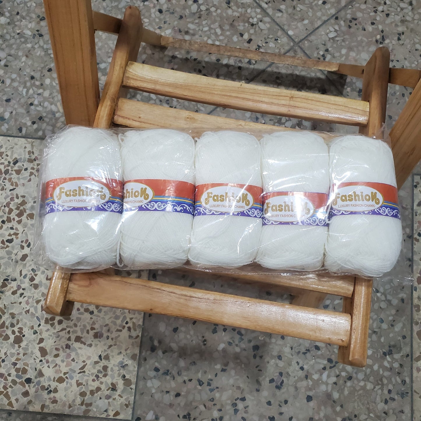 Fashion/parlay chamki yarn 5x balls