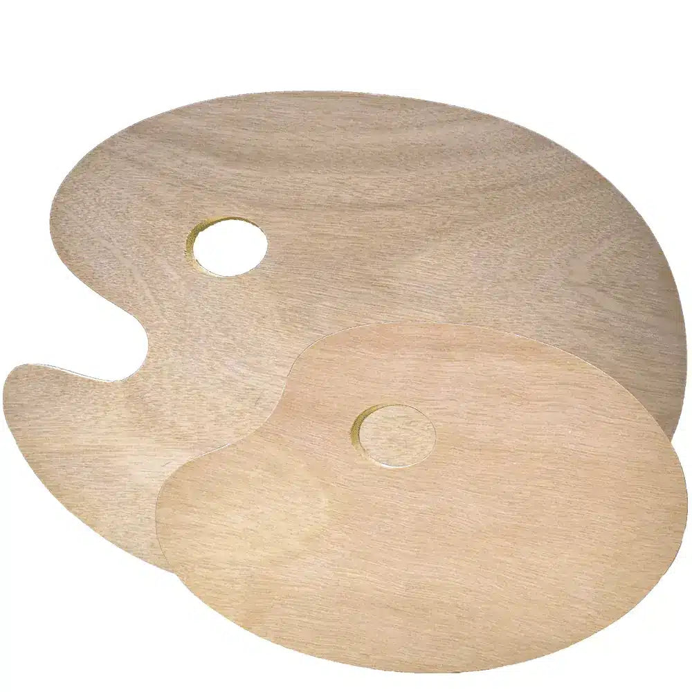 Wooden Paint Palette