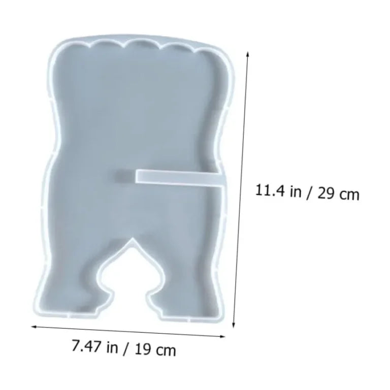 Quran Rehal Silicone Mold Holy Book Stand Bookcase Mold for Resin Art