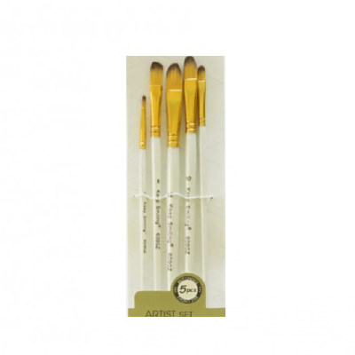 Keep Smiling Artist Brush Set 5 Pcs