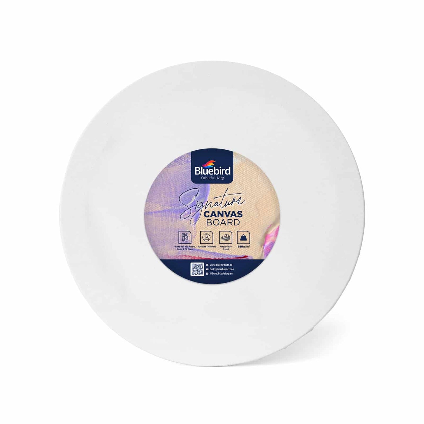 Round Stretched Canvas