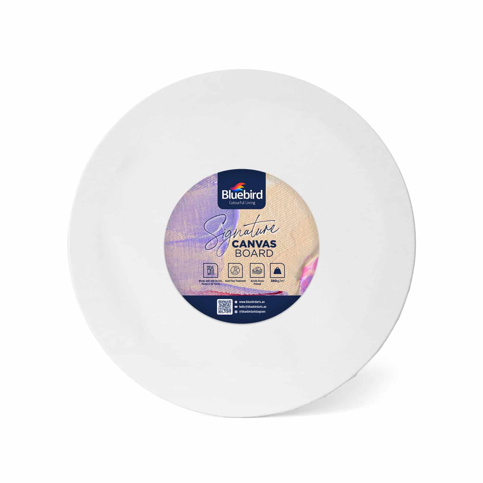 Round Stretched Canvas