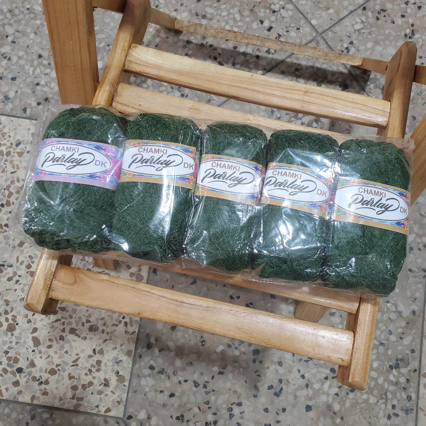 Fashion/parlay chamki yarn 5x balls