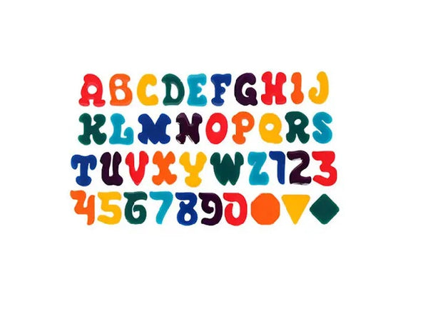 Numbers Molds Letters Silicone Mold 3D Fondant Mold 6''*10''