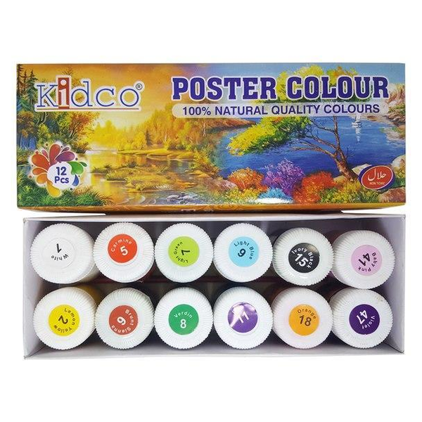 Kidco Poster Color (J-12)