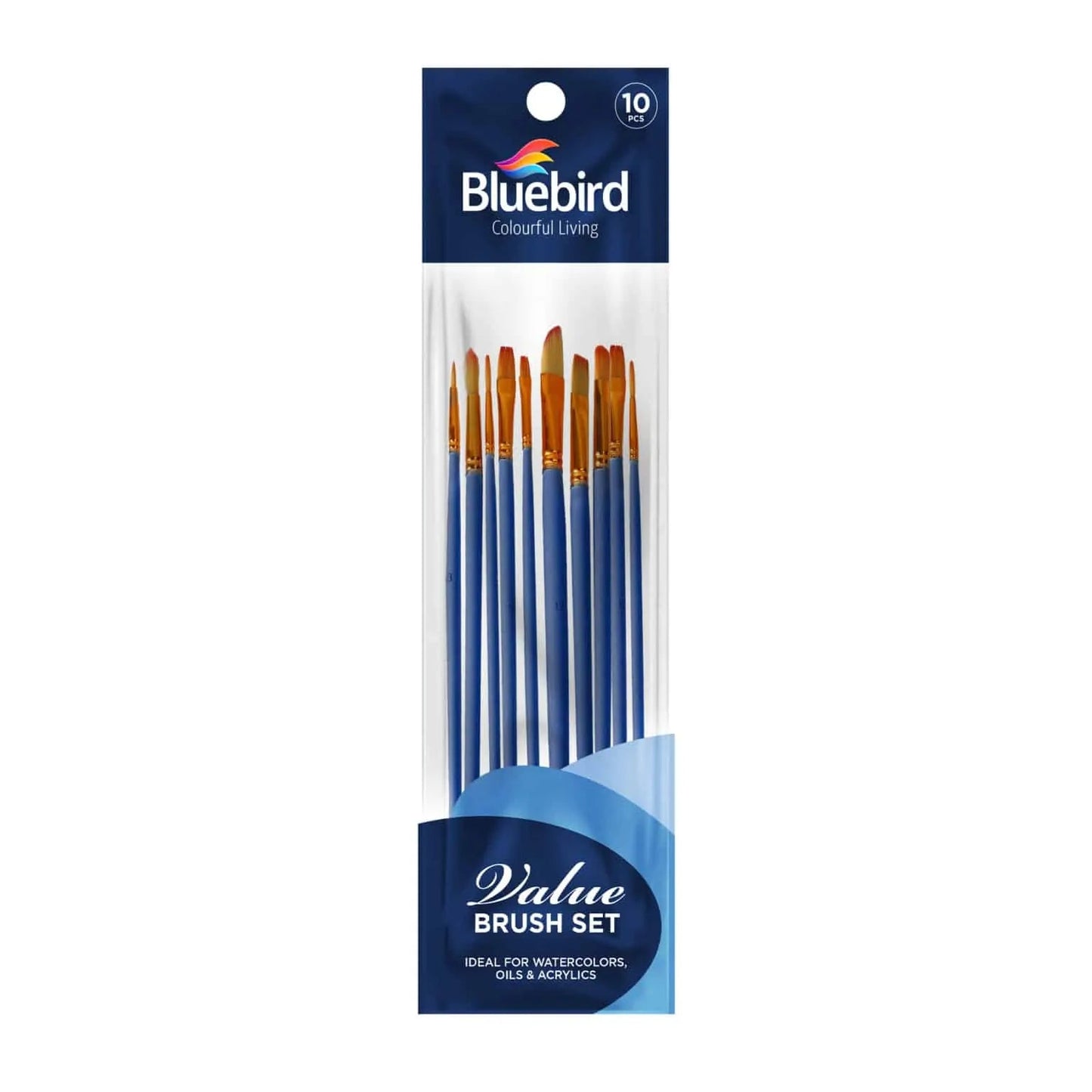 Value Art Brush Set - 10 pcs