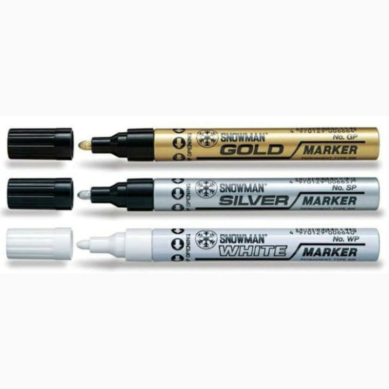 Snowman Paint Marker Round Tip 1pc