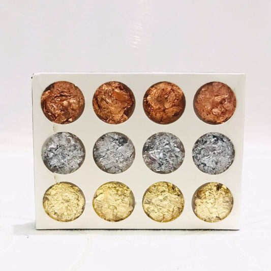 Crush Leaves Set Included 3 Different Colors