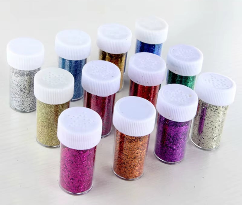 Glitter Bottle Para 12-Colour Set