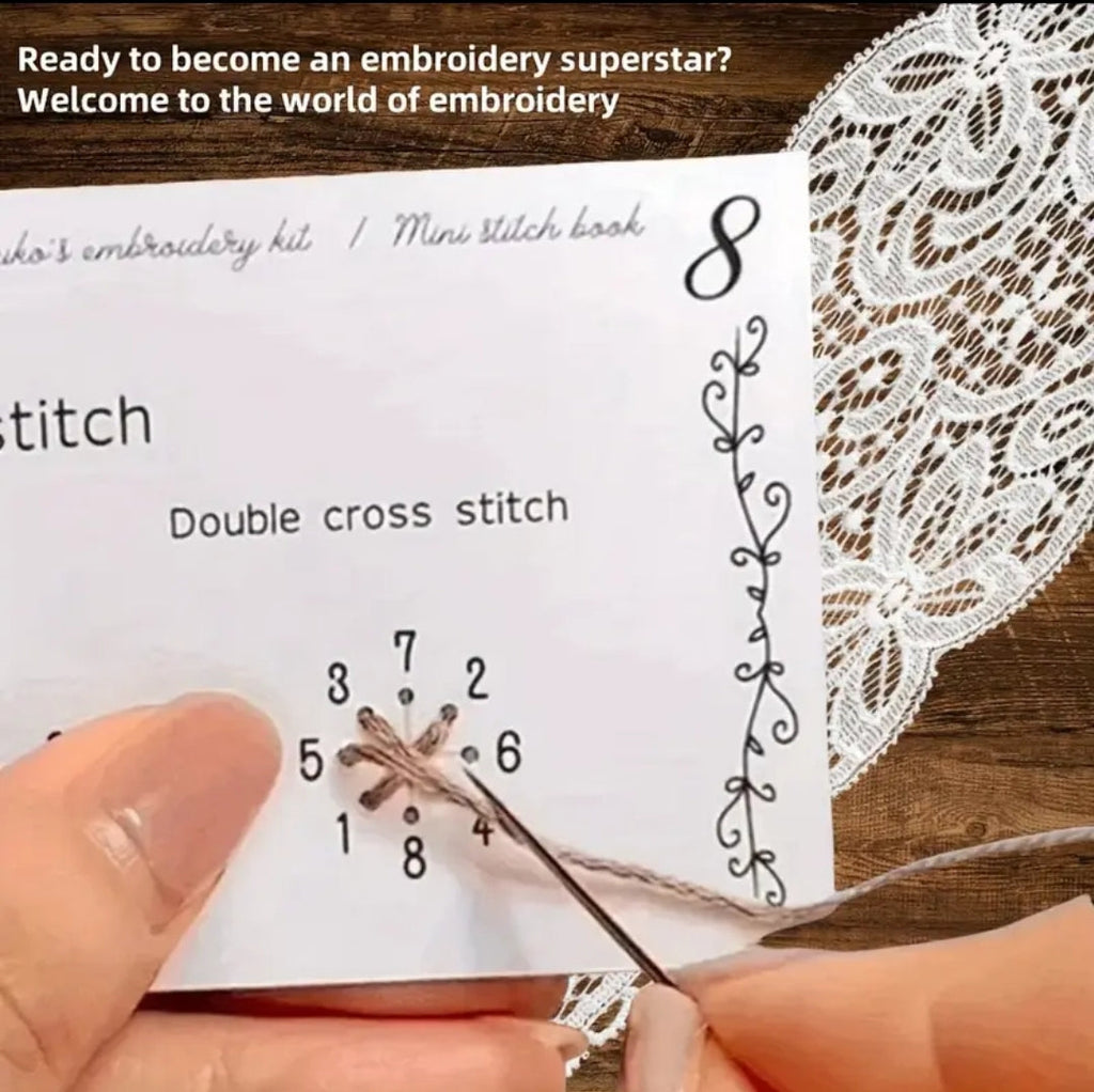 Creative Mini Sewing Book for Embroidery and Sewing Enthusiasts