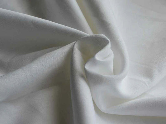White Dyeable Soft Cotton Satin Fabric