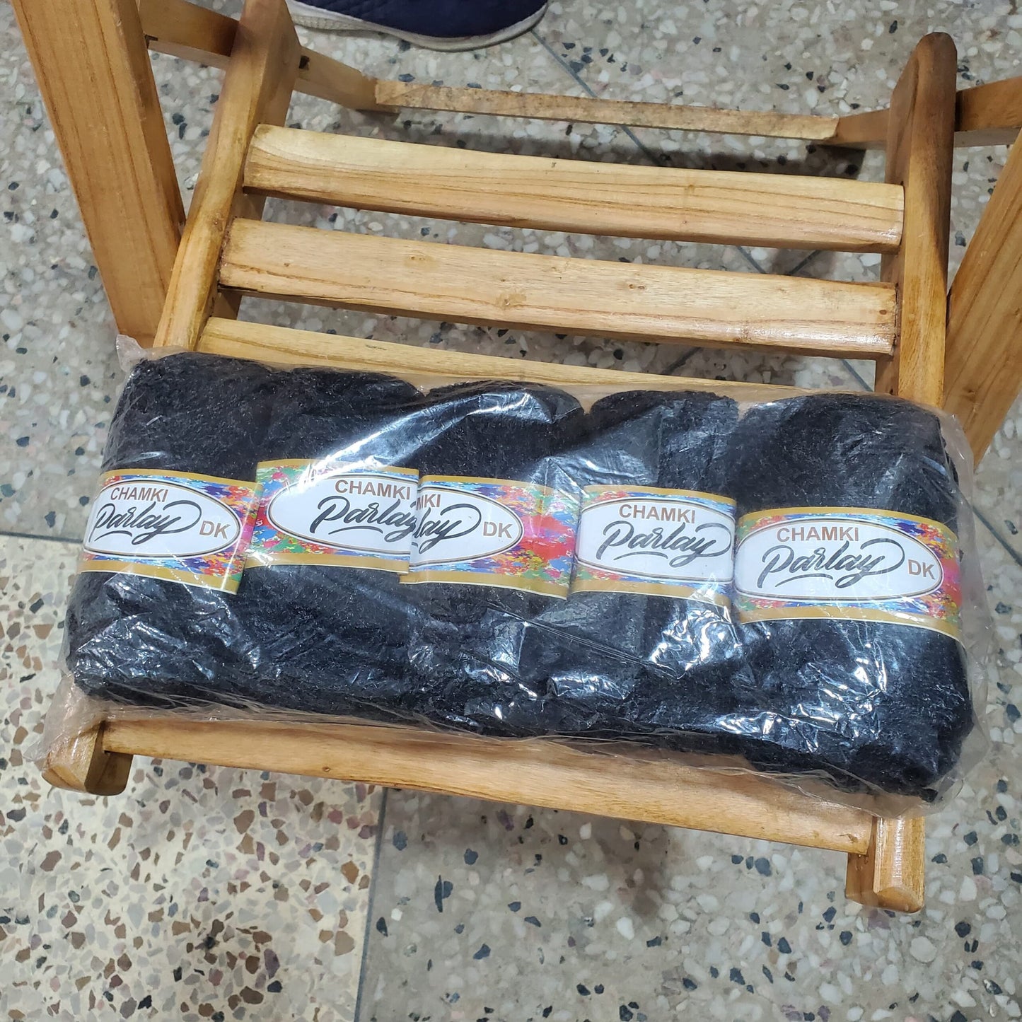Fashion/parlay chamki yarn 5x balls