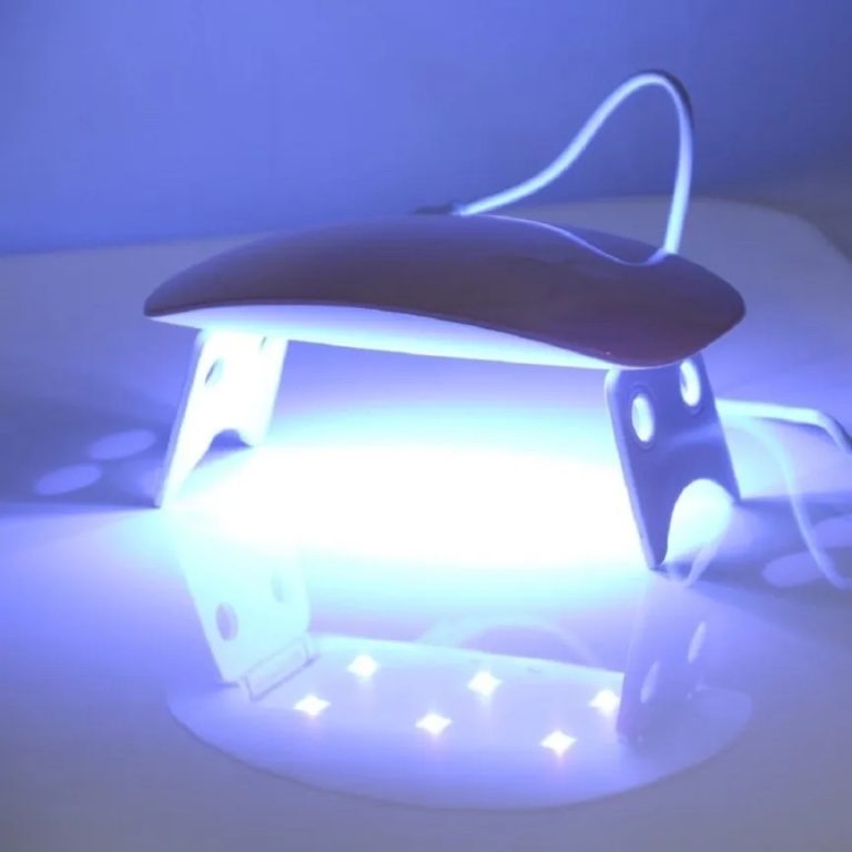 mini Portable 6W Mini UV Lamp UV Resin 6 LED Curing Light USB Charge for Resin Art Nail Art