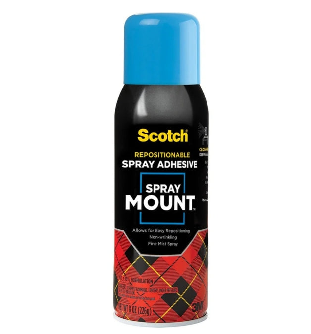 Scotch Spray Mount Repositionable Spray Adhesive