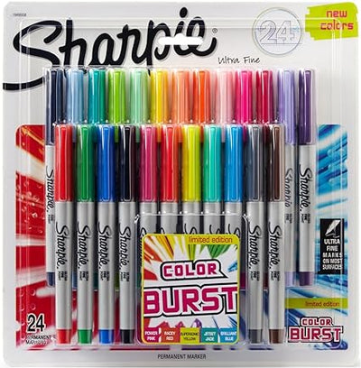 Sharpie Color Burst Ultra Fine Markers Pack of 24