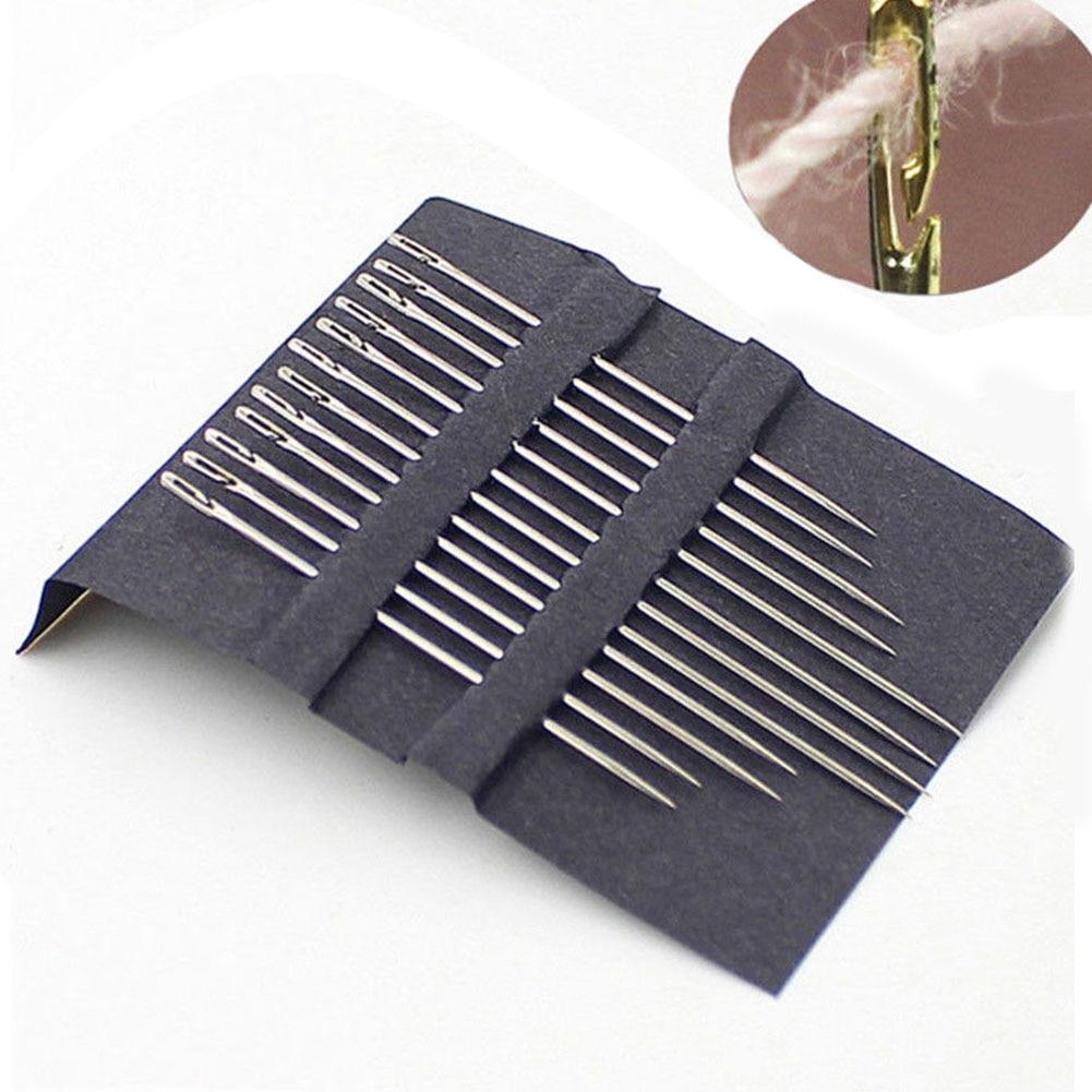 Multi-size Side Opening Self Threading Needle Set (12pcs)