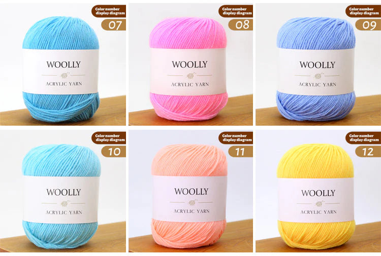 Woolly Acrylic Yarn