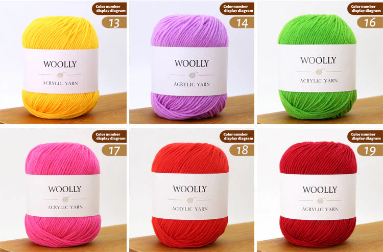 Woolly Acrylic Yarn